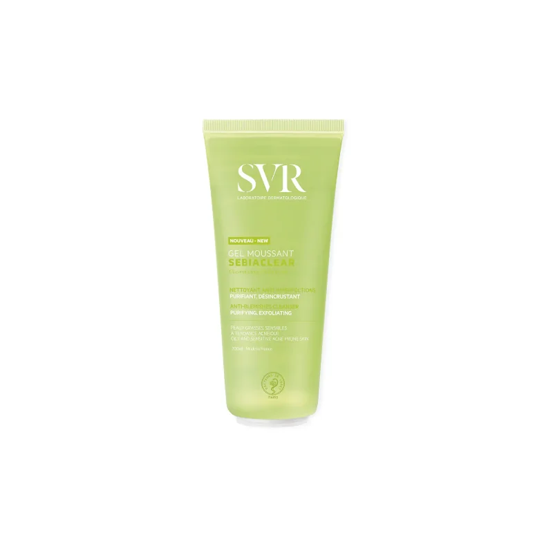 SVR SEBIACLEAR GEL MOUSSANT 200 ML