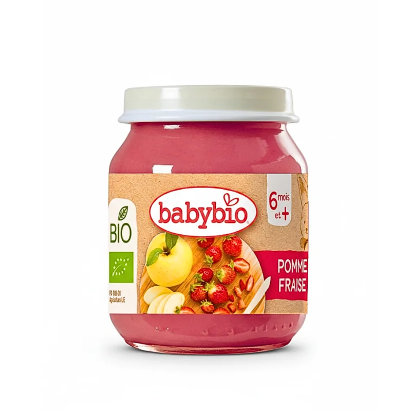 Babybio Petit Pot Pomme Fraise 130g