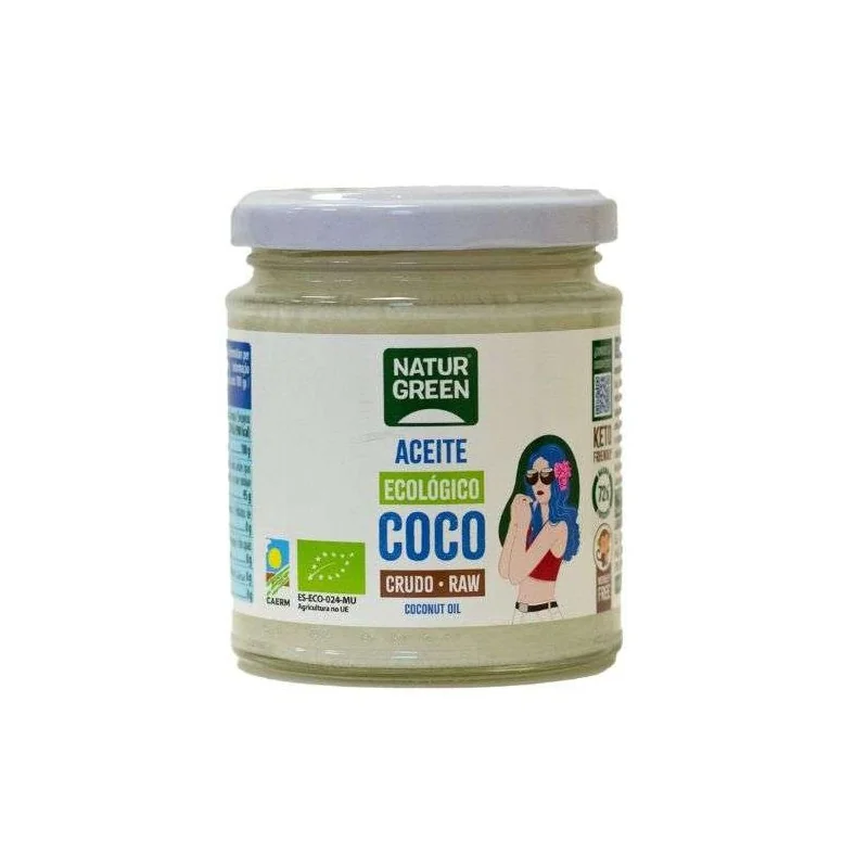 NATURGREEN HUILE DE COCO VIERGE 215ML