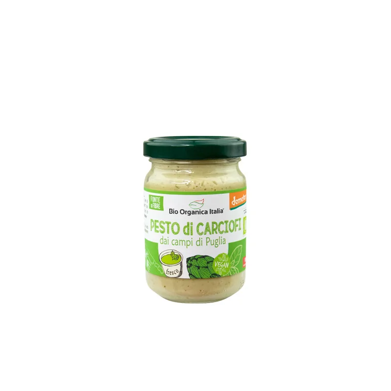 BIO ORGANICA PESTO D'ARTICHAUTS DEMETER 140G
