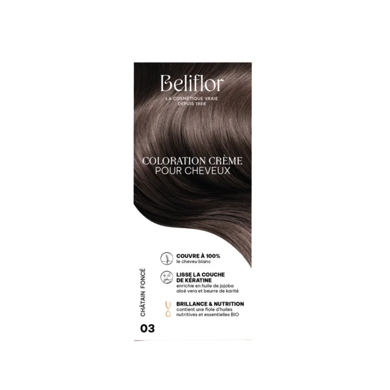 Beliflor UNIDOSE N°03 Chatain Fonce