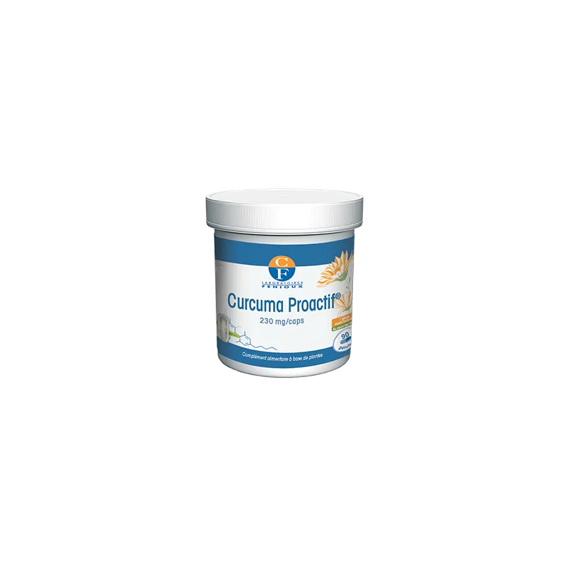 Fenioux Curcuma Proactif – 90 Gélules – 230 mg