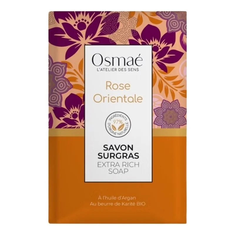 OSMAE Savon surgras rose orientale 200g