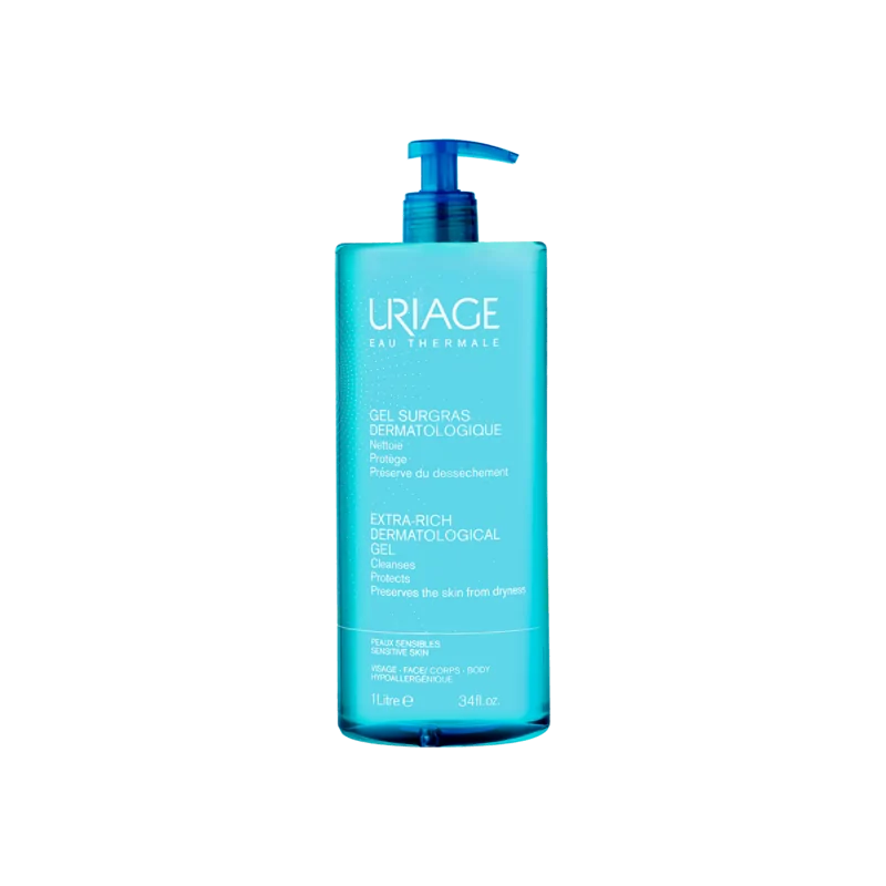 Uriage Gel Surgras liquide dermatologique 1 L