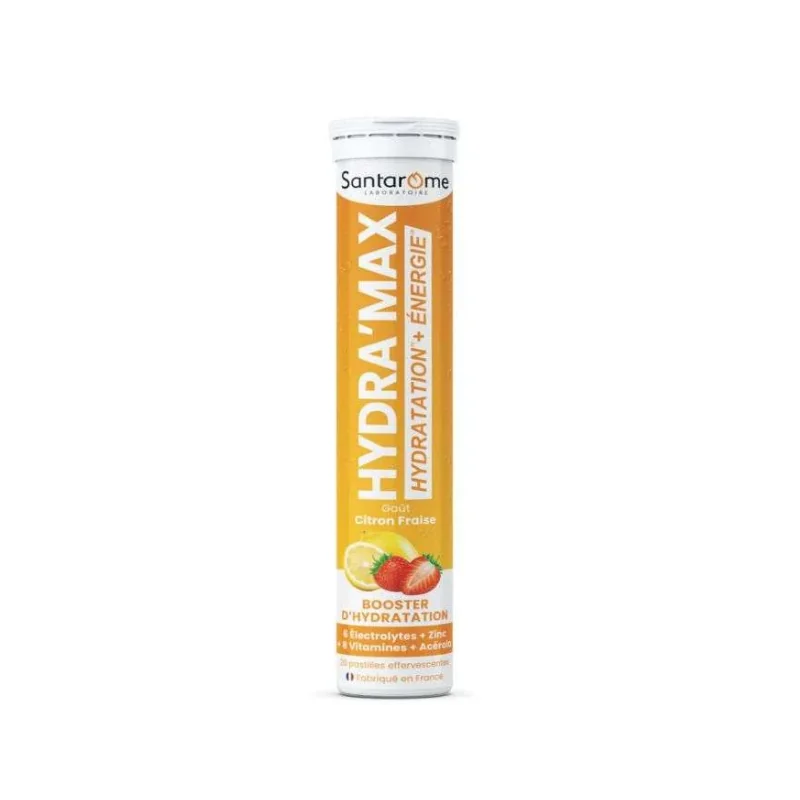SANTAROME HYDRAMAX CITRON FRAISE 20 PASTILLES