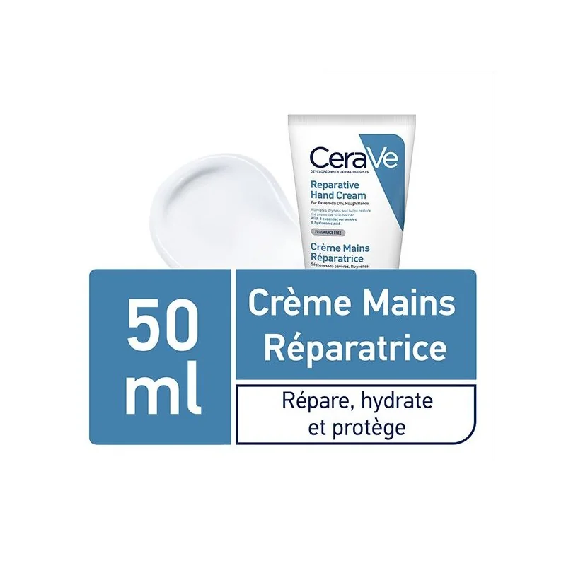 CERAVE CRÈME MAINS RÉPARATRICE 50ML