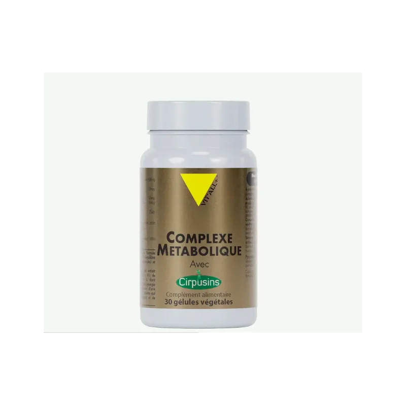 VIT’ALL+ Complexe Métabolique avec Cirpusins® – 30 Gélules