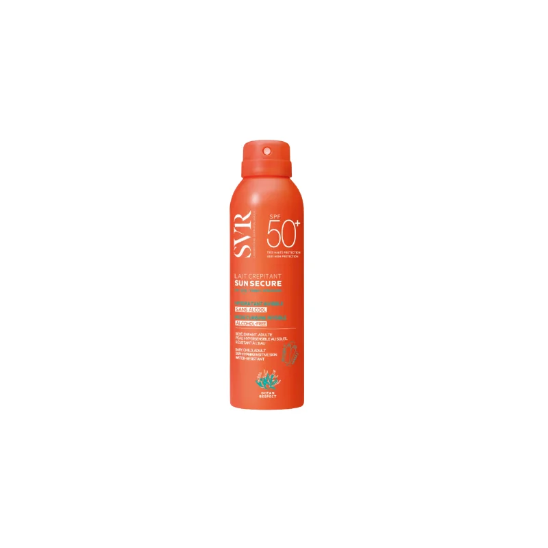 SVR SUN SECURE LAIT CREPITANT INVISIBLE spf50+ 200ML