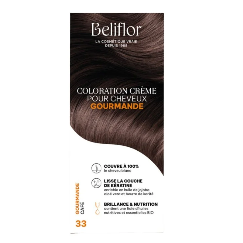 Beliflor UNIDOSE N° 33 COULEUR GOURMANDE CAFE 120ml