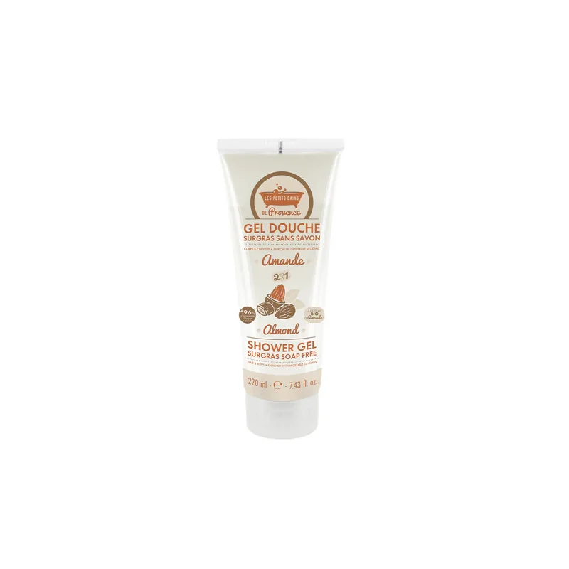 LES PETITS BAINS DE PROVENCE GEL DOUCHE SURGAS SANS SAVON AMANDE 200ML
