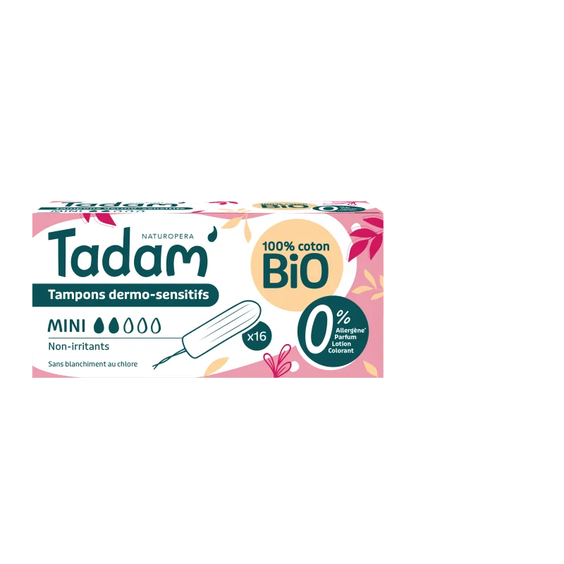 TADAM' TAMPONS MINI SANS APPLICATEUR 16U