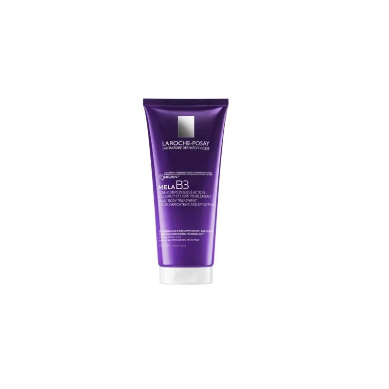 La Roche-Posay Mela B3 Soin Corps Double Action 200ml Éclaircit Lisse Visiblement Mélasyl Anti-Taches