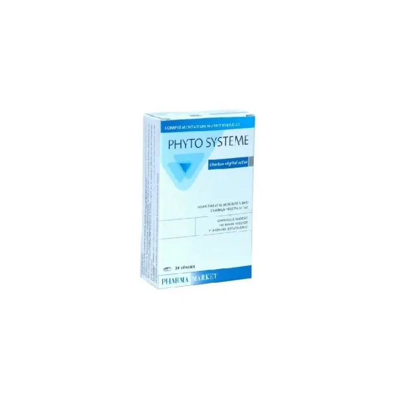 Phyto Systeme Charbon Vegetal Active 30gelules