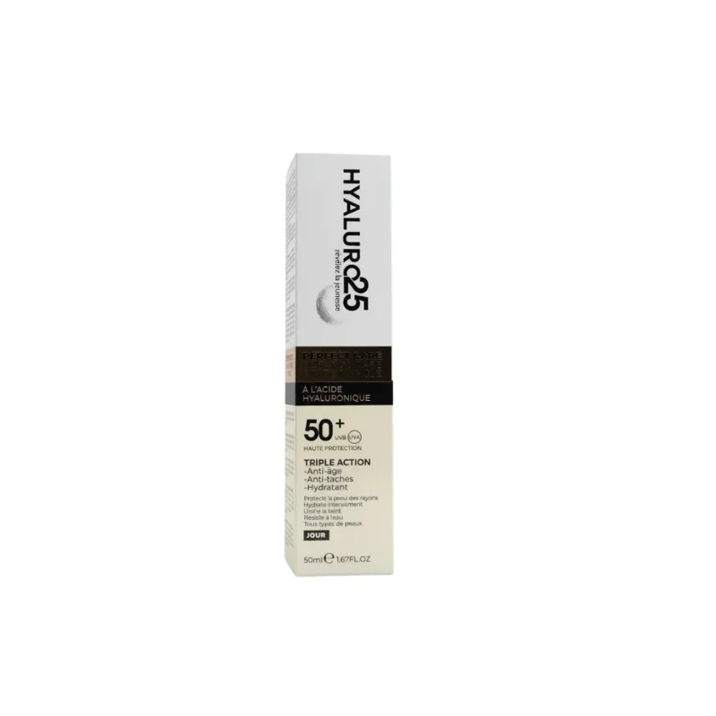 Hyaluro25 Ecran Solaire Fluide Invisible spf50+ 50ml