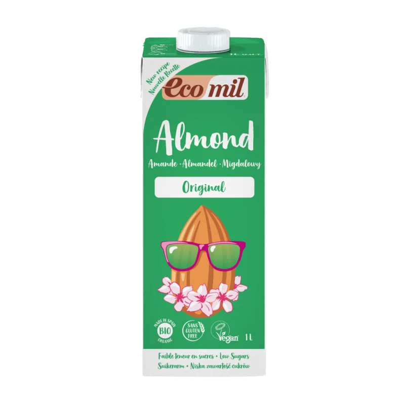 Ecomil BOISSON D'AMANDE AGAVE 1 L