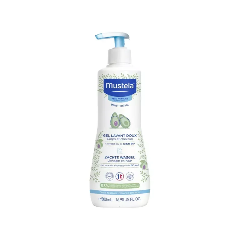 MUSTELA GEL LAVANT DOUX 500ML