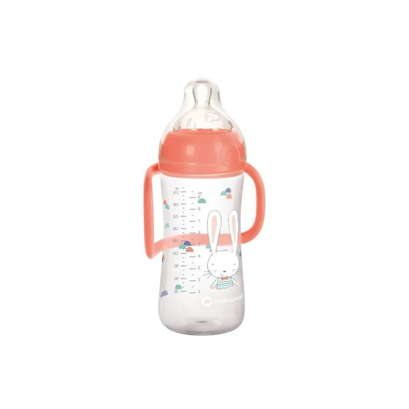 BÉBÉ CONFORT BIBERON PP EMOTION AVEC POIGNEES 270 ML - CORAIL 8129