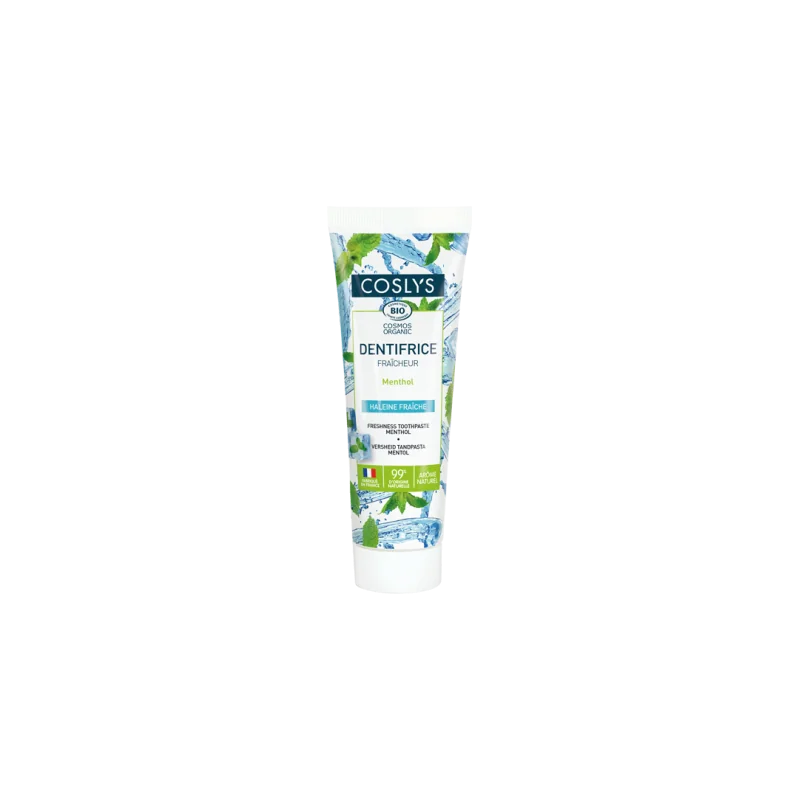COSLYS DENTIFRICE FRAICHEUR MENTHE 75ML