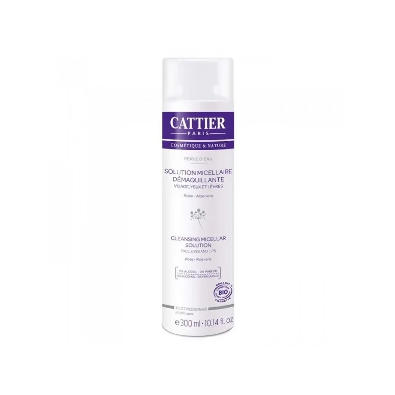 Cattier SOLUTION MICELLAIRE DEMAQUILLANTE - PERLE D'EAU - 300ml