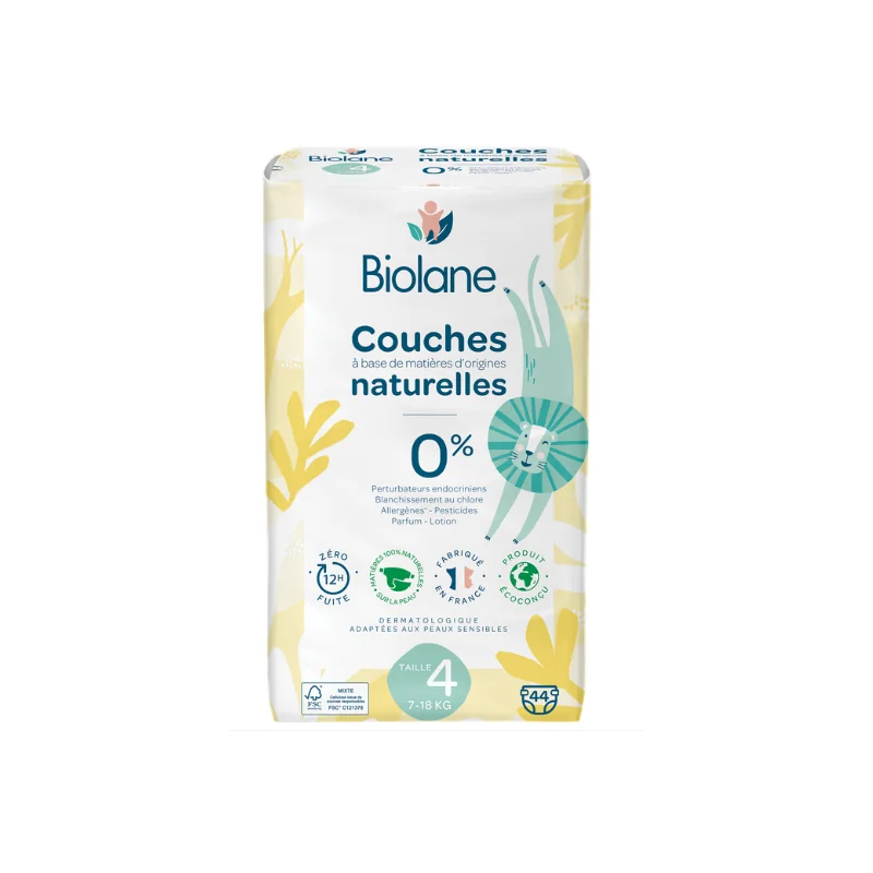Biolane Couches écologiques - Taille 4