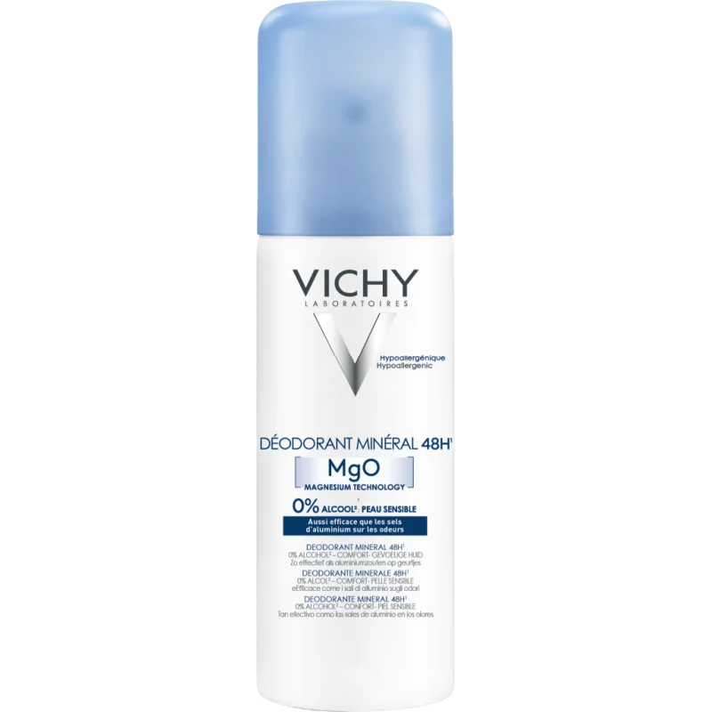 VICHY DEODORANT MINERAL MGO 125ML