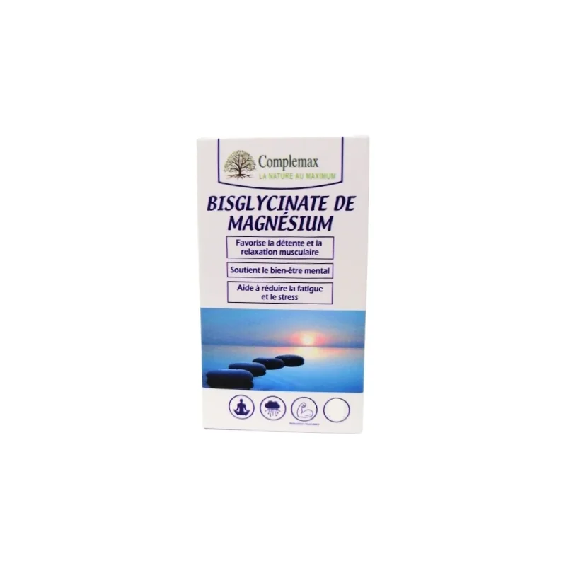 COMPLEMAX BISGLYCINATE DE MAGNESIUM 30 GELULES