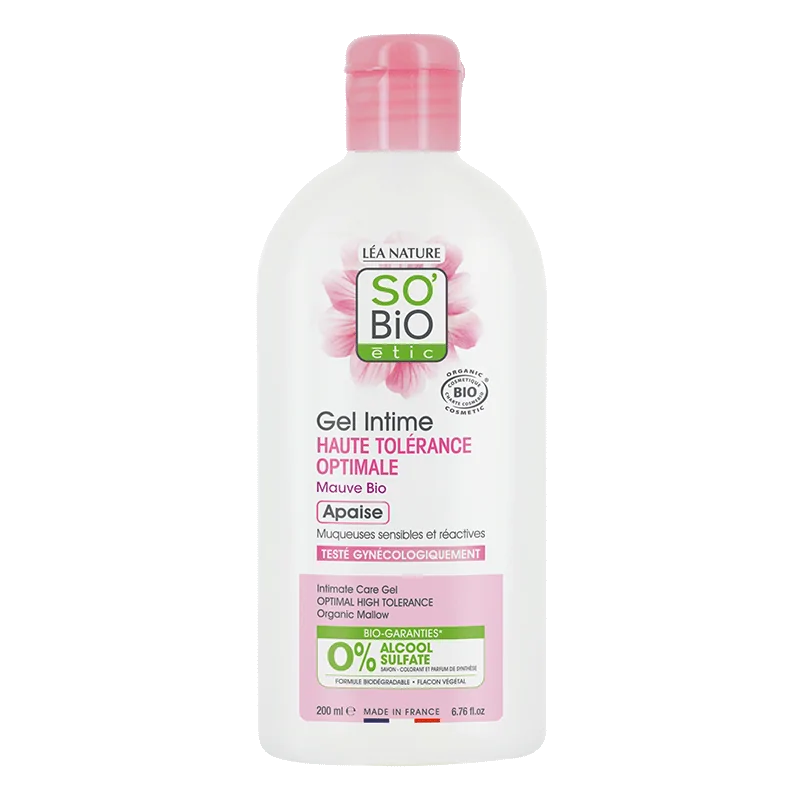 SO BIO GEL INTIME FLEUR DE MAUVE HYPOALLERGENIQUE 200 ML