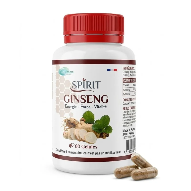 Spirit Ginseng 60 Gelules