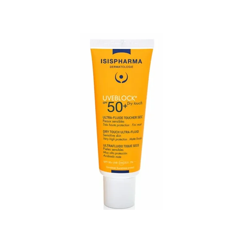 ISIS PHARMA UVEBLOCK DRYTOUCH invisible SEC SPF50 40ML