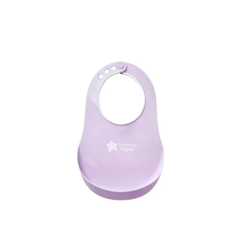 Tommee Tippee Bavoir avec Fermoir Réglable Mauve