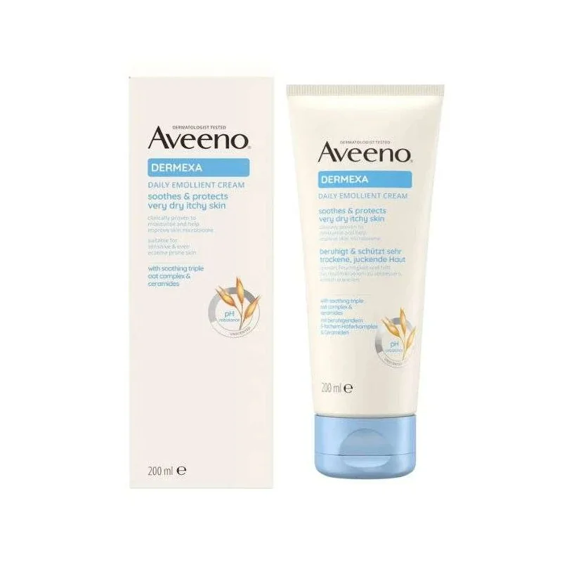 AVEENO DERMEXA CREME EMOLLIENTE QUOTIDIENNE 200ML