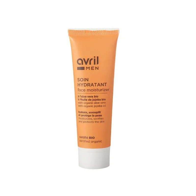 AVRIL MEN SOIN HYDRATANT ALOE VERA BIO 50ML
