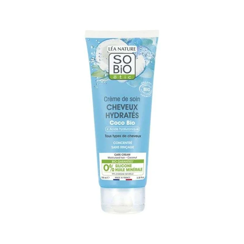 SO BIO CREME CHEVEUX HYDRATES COCO 100ML