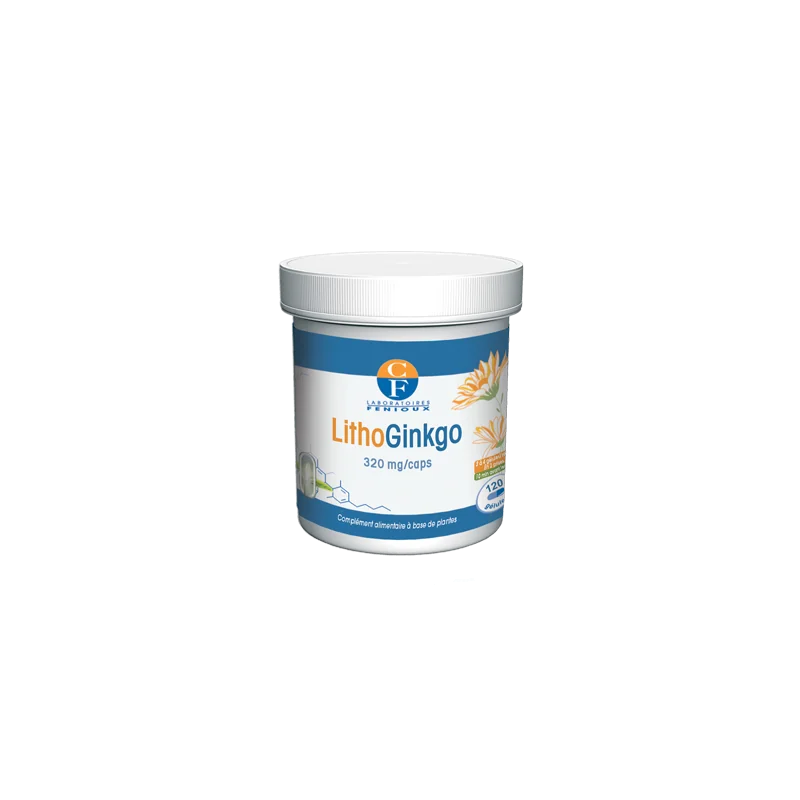 Fenioux lithoginkgo 120 gélules