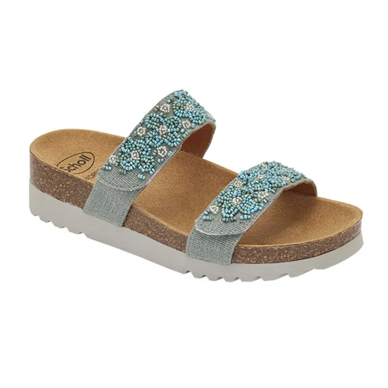 Scholl Sandales ZAFIRAH Canvbeads-W - S26982