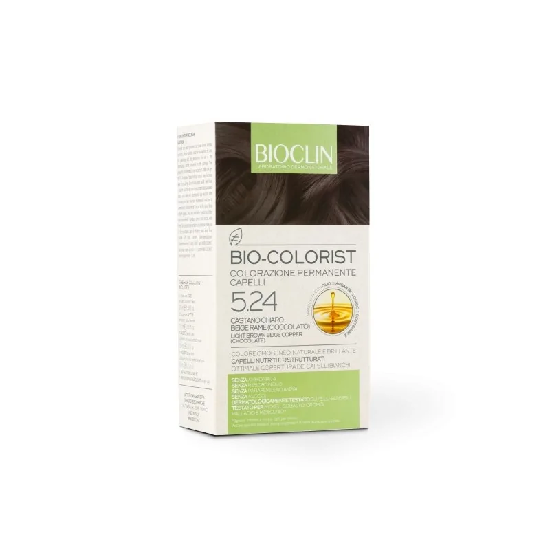 BIOCLIN BIO COLORIST 5.24 chatin claire beige cuivre