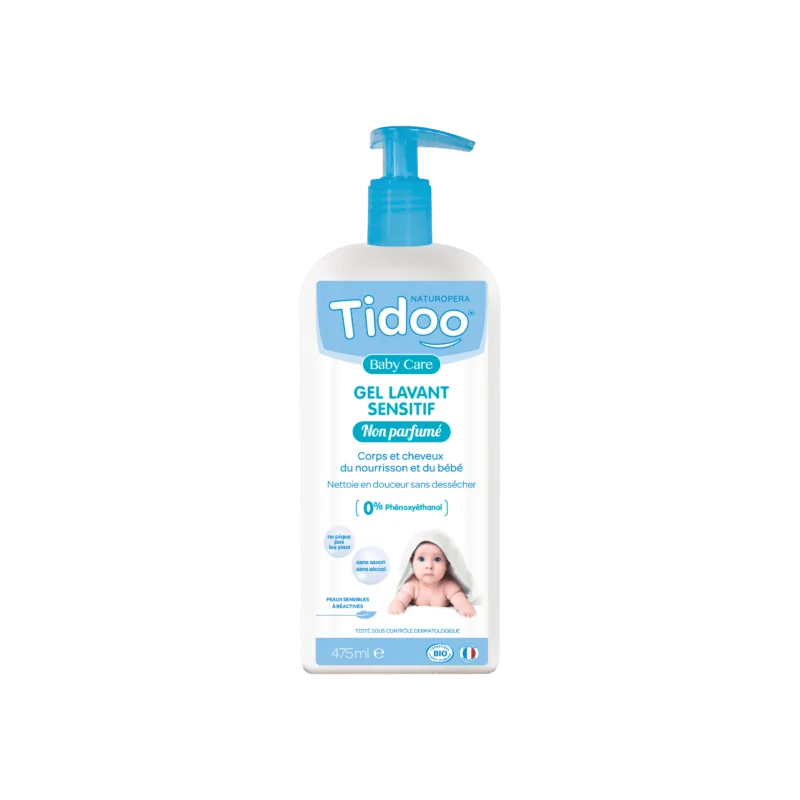 Tidoo Gel Lavant Sensitif non parfumé 475ml