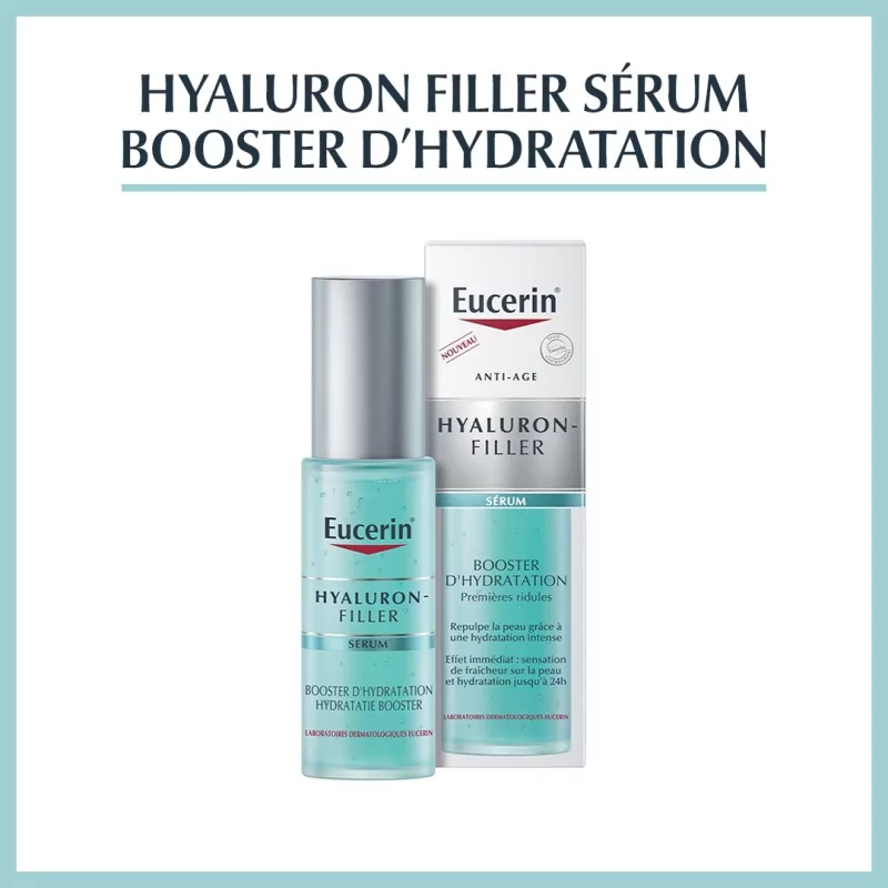 EUCERIN Hyaluron-Filler Sérum-Booster d'Hydratation, 30ml
