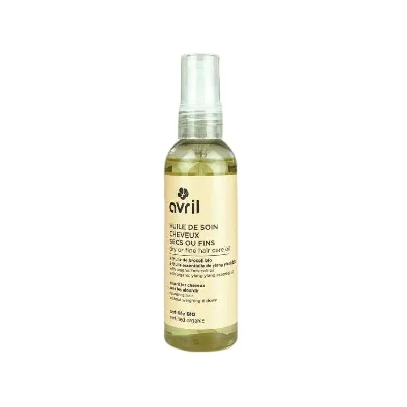 AVRIL HUILE DE SOIN CHEVEUX SECS OU FINS 100ML