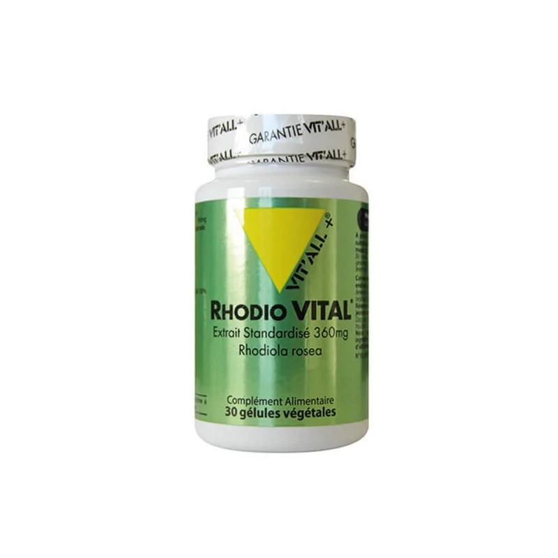 VIT’ALL+ RHODIOLA 360Mg 30 Gélules