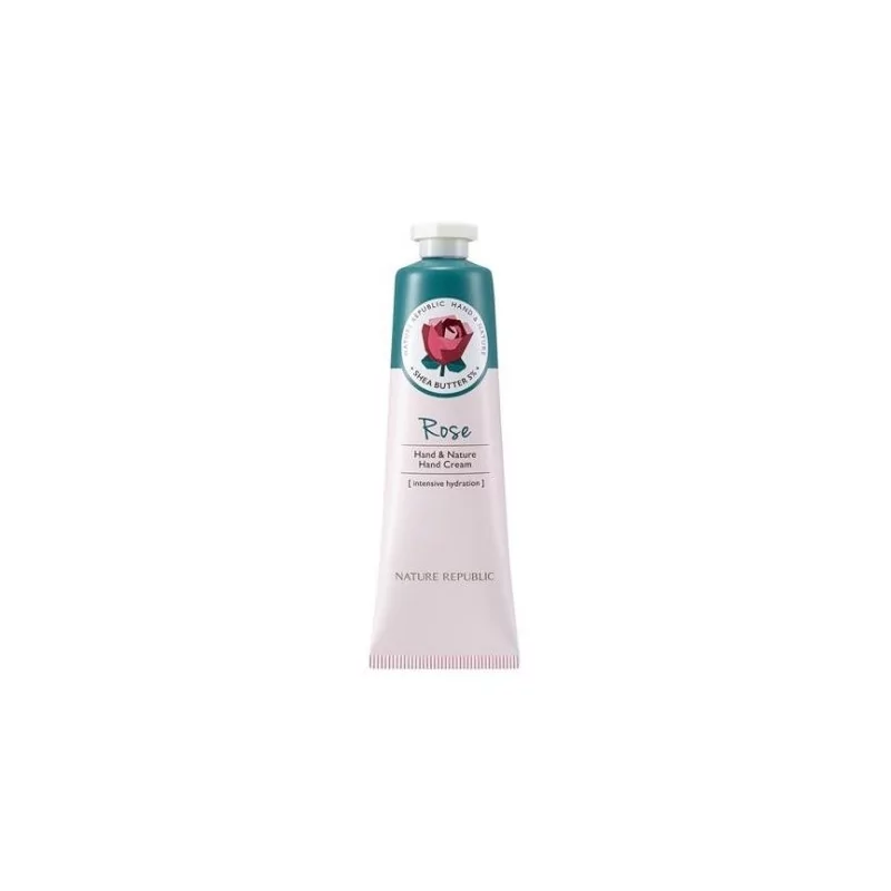 NATURE REPUBLIC HAND & NATURE ROSE HAND CREAM 30 ML