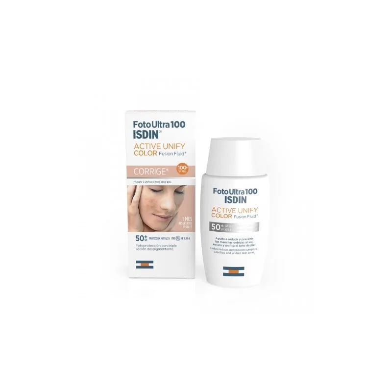 Isdin foto ultra 100 active unify fusion fluid color spf 50+ 50 ml