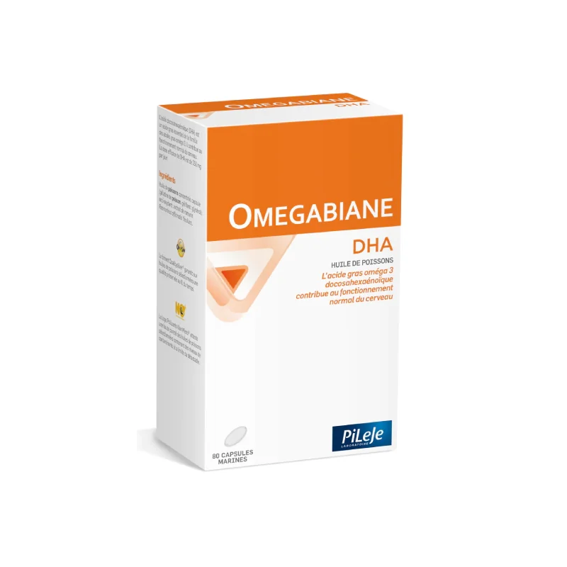 PILEJE Omegabiane DHA 80 capsules