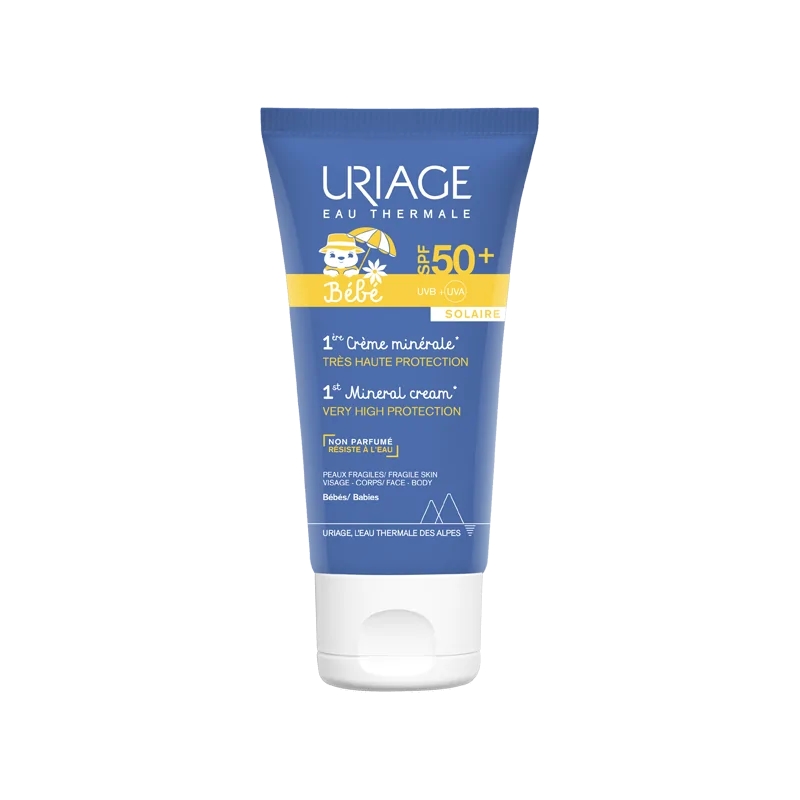 Uriage BÉBÉ 1ÈRE CRÈME MINÉRALE SPF50+ 50ML