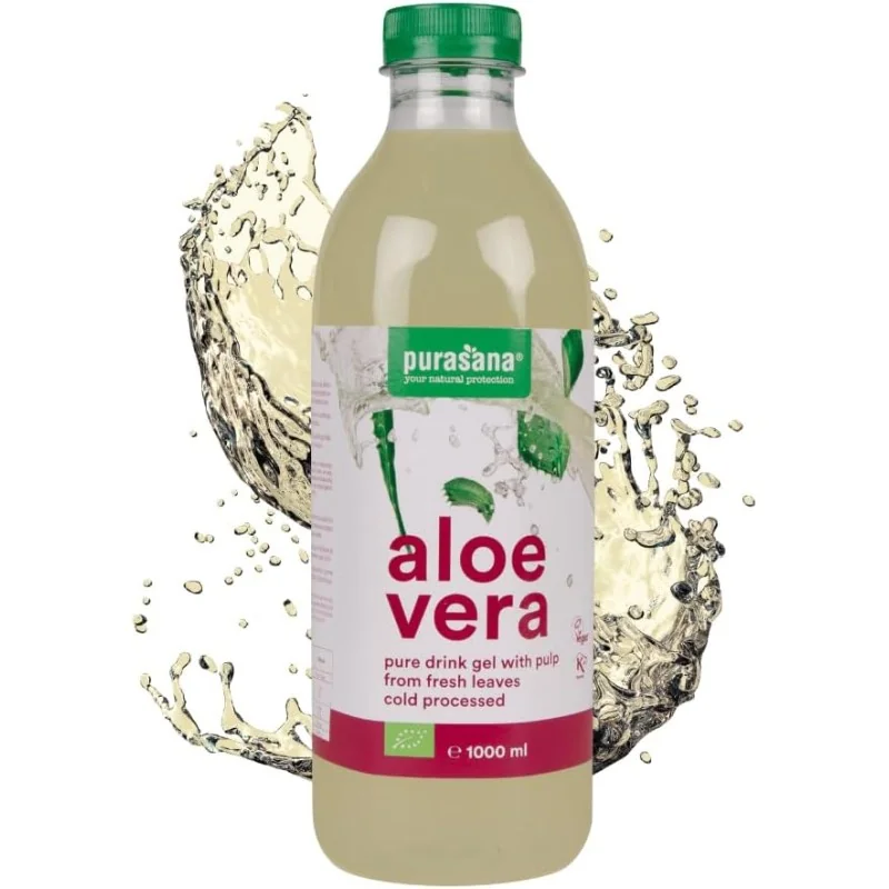 Purasana Gel à boire à l'aloe vera 1L