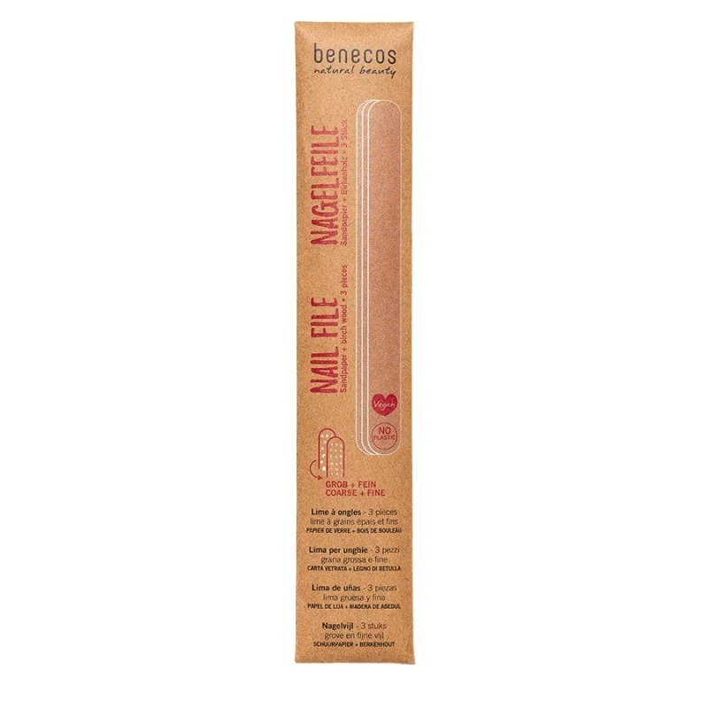 BENECOS LIMES À ONGLES, LOT DE 3