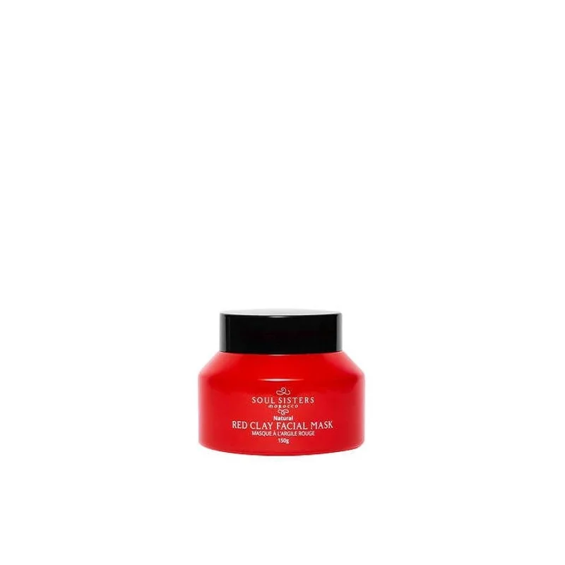 Soul Sisters Masque à l’argile rouge pour visage 150g