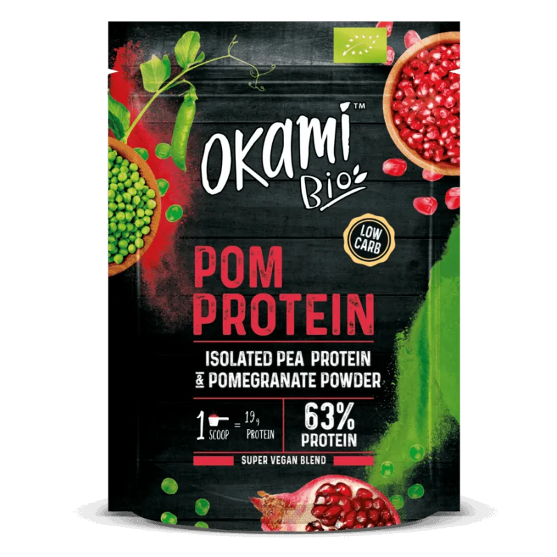 Okami Bio PROTEINE DE POIS A LA GRENADE 500G