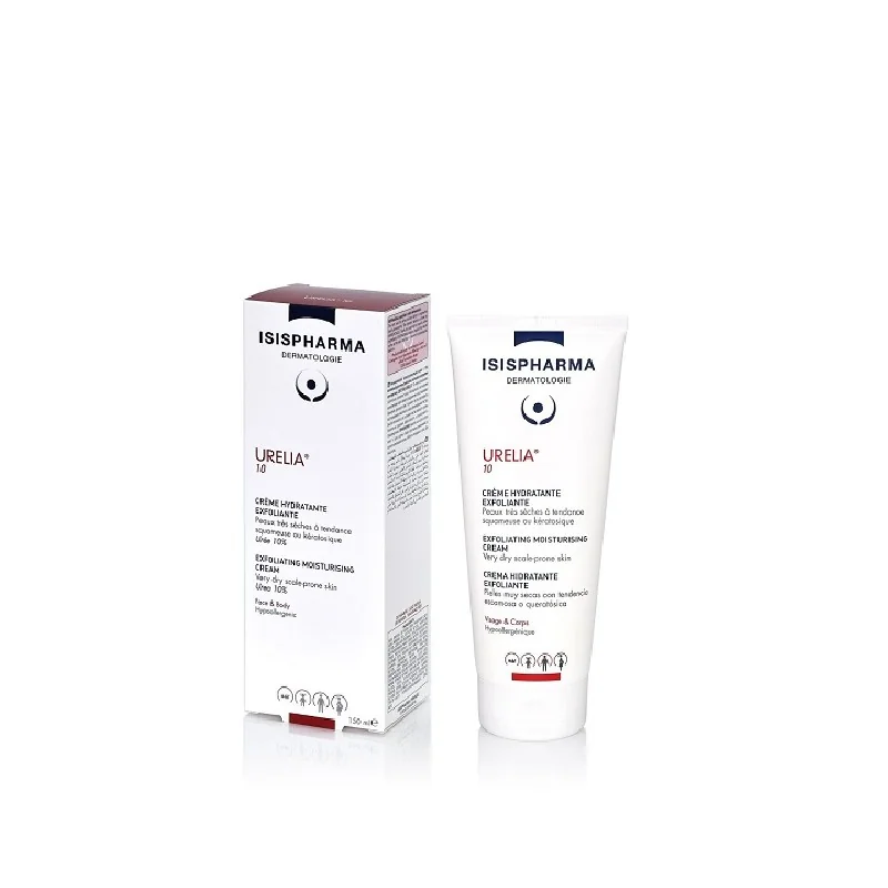 Isis pharma urelia 10 crème hydratante exfoliante 150 ml