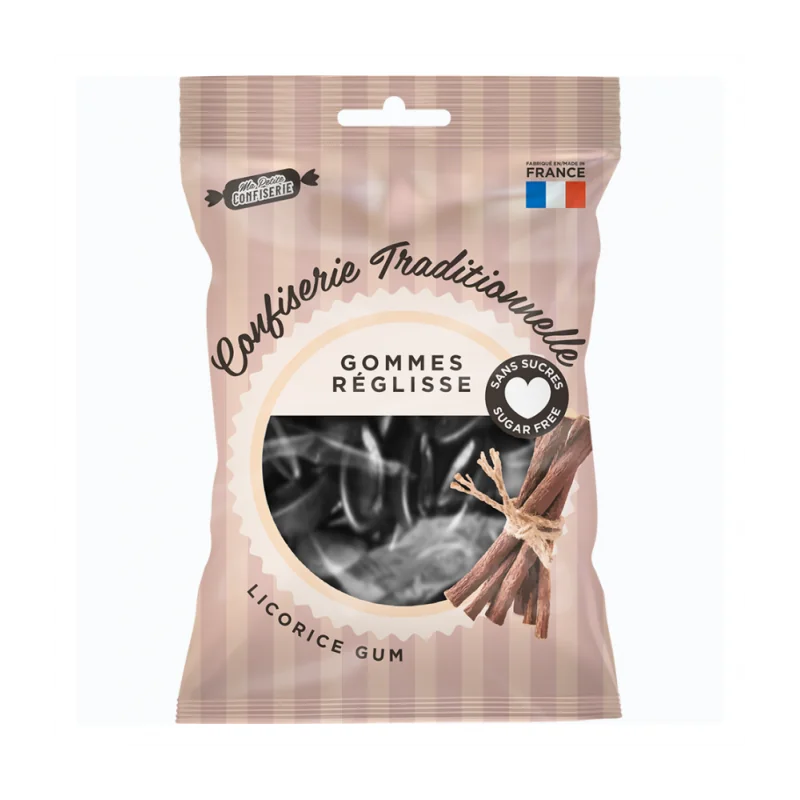 Ma petite confiserie Gommes Réglisse Sans Sucres 100 g